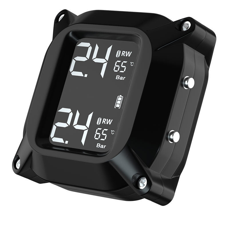 Sistema inalámbrico de control de presión de neumáticos para motocicletas