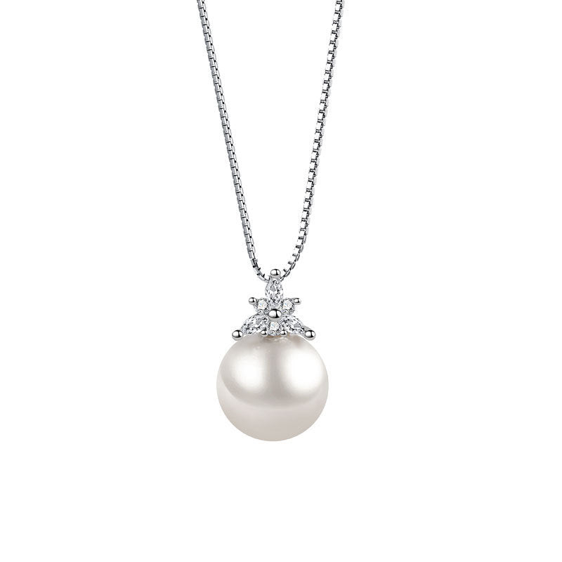 Collier pendentif en perles assorti à la mode, chaîne de clavicule exquise