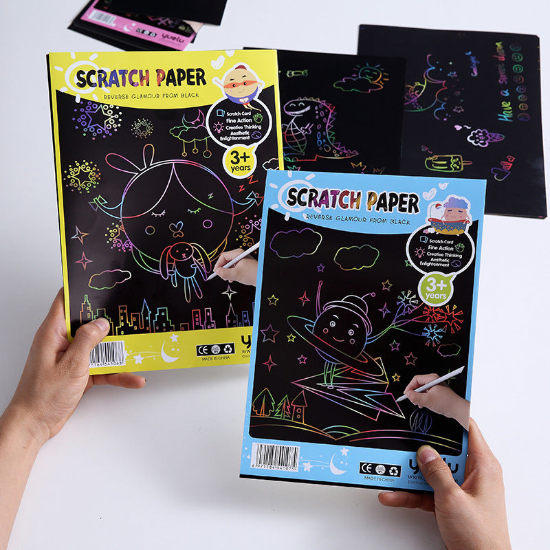 Papier à dessin fait main pour enfants