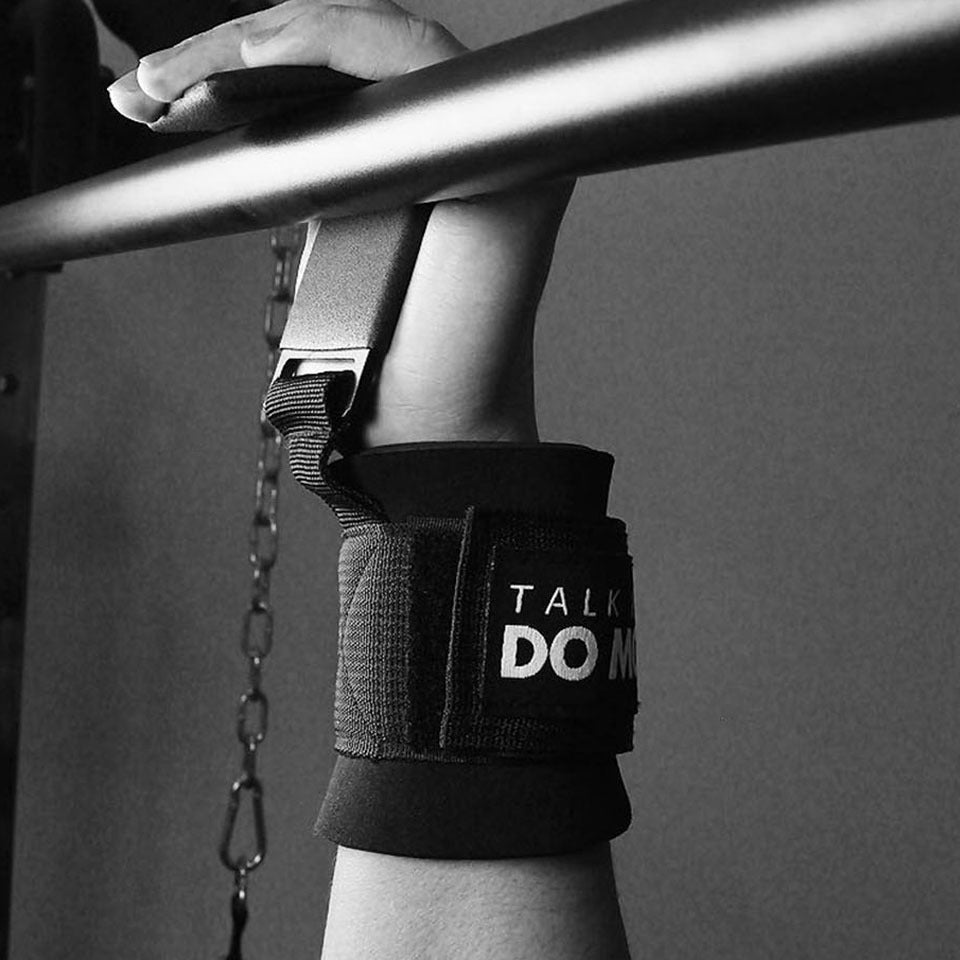 Poignées de crochet d'haltérophilie rembourrées avec bandes à poignet, gants de musculation, crochets de traction robustes, sangles d'entraînement de gymnastique