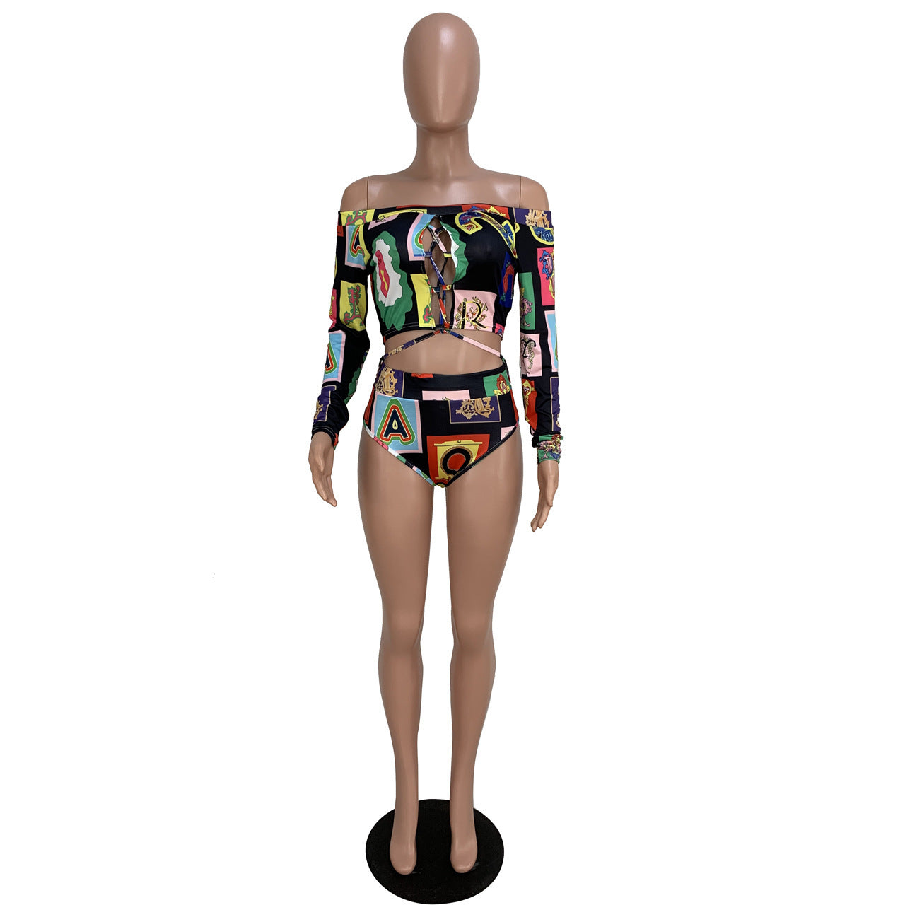 Housse de maillot de bain imprimée