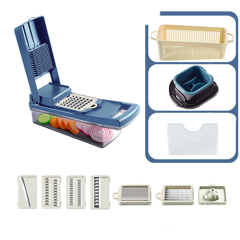 Coupe-légumes multifonctionnel, râpe à oignon et à fromage, coupe-pommes de terre pour accessoires de cuisine