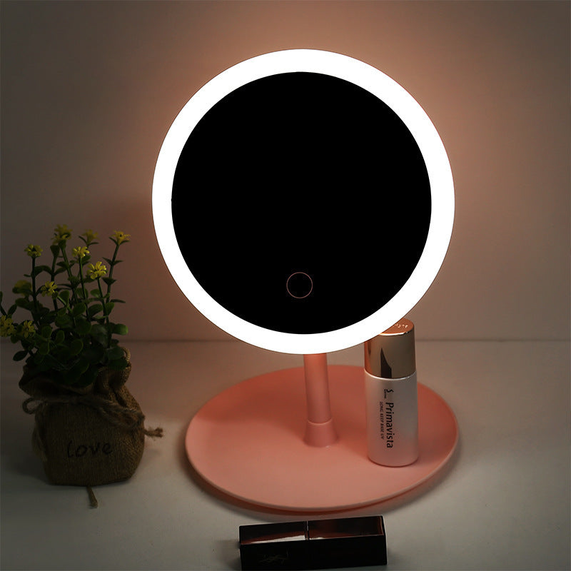 miroir de maquillage lumineux à LED