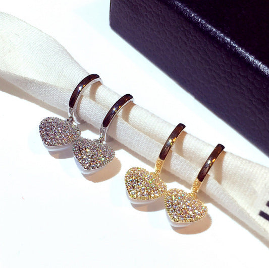 Boucles D'oreilles Tendance Délicates Super Brillantes Femme