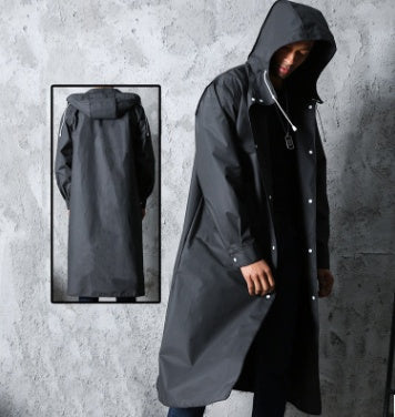 Imperméable transparent pour homme