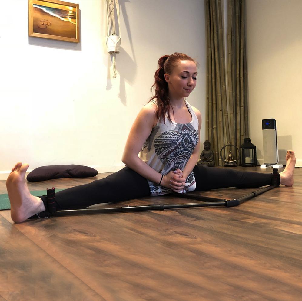Cruz tenedor cordón artefacto ligamento estiramiento ayudas de yoga equipo de fitness para el hogar