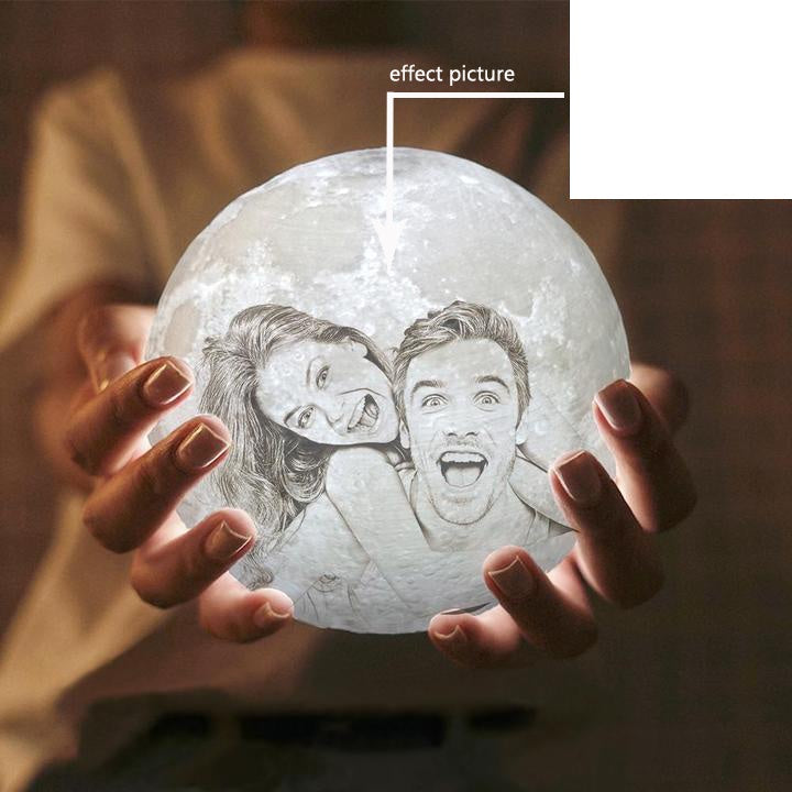 Lámpara de luna personalizada