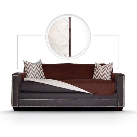 Protector de muebles con funda reversible para sofá