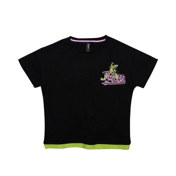 T-shirt manches courtes garçon dinosaure