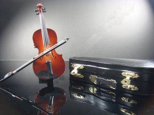 Modèle de violon Mini violon Miniature, ornements artisanaux, accessoires de photographie en Studio 