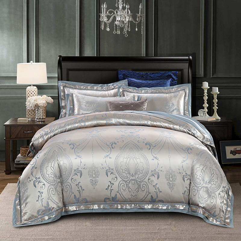 Literie en coton de luxe léger de style européen