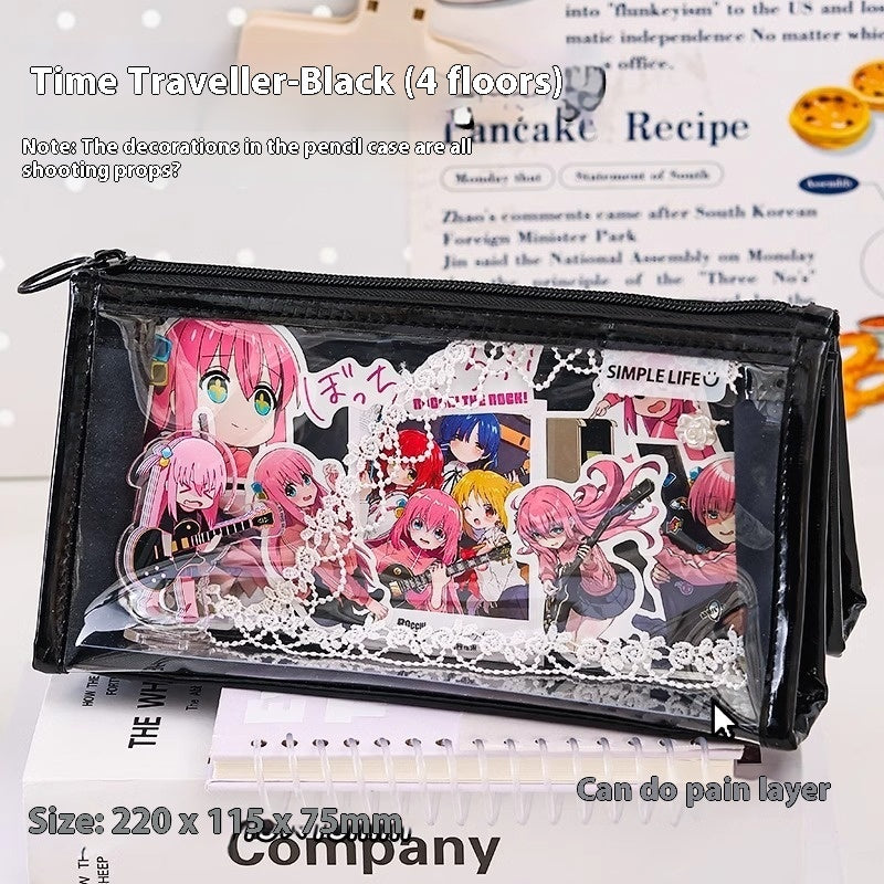 Sac de rattrapage les étudiants transportent des livres sac de rattrapage Transparent Anime