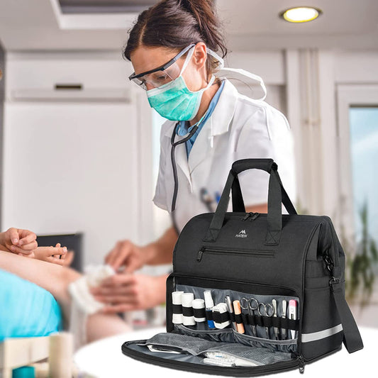 Kit de herramientas de pinzas de gasa organizadora de gran capacidad