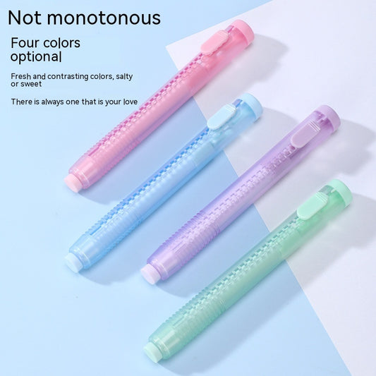 Gomme automatique pour enfants sans trace de type poussoir