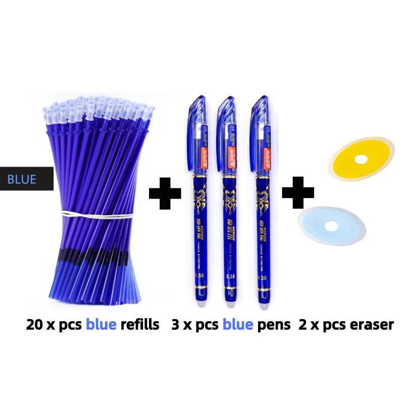 Stylo effaçable, aiguille, stylo effaçable à chaud, papeterie