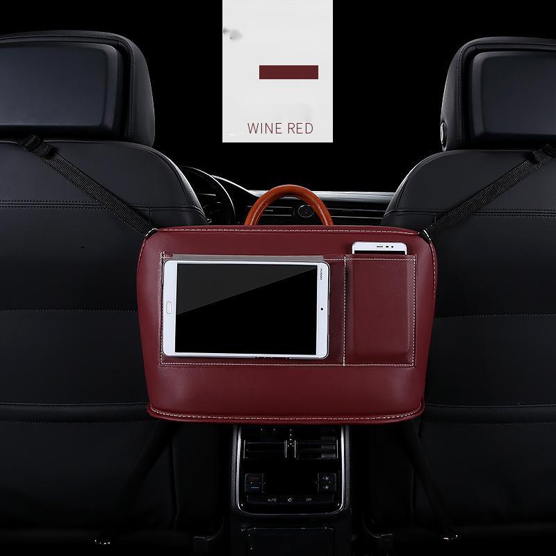 Bolsa de coche mejorada de cuero