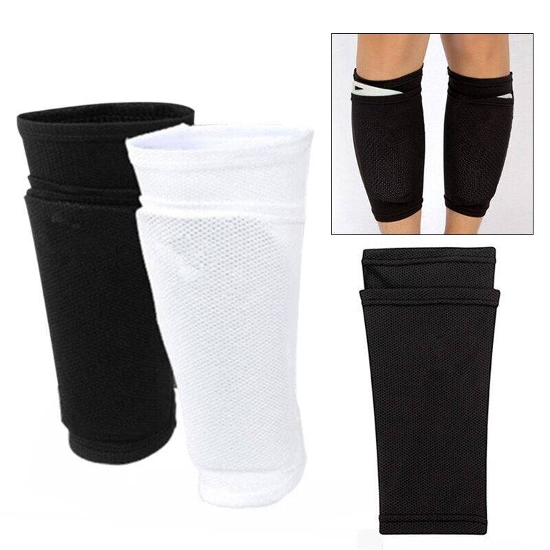 Protège-jambes à clapet de football 