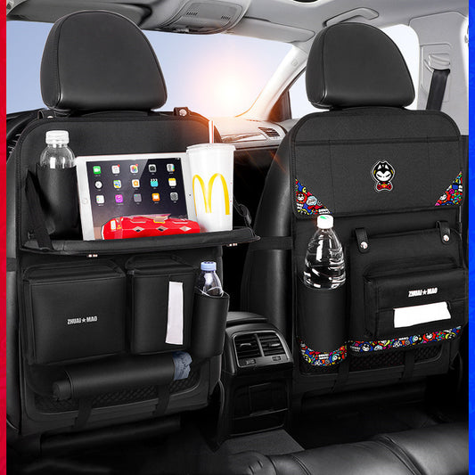 Sac de rangement pour sac suspendu au dos du siège de voiture pour chat