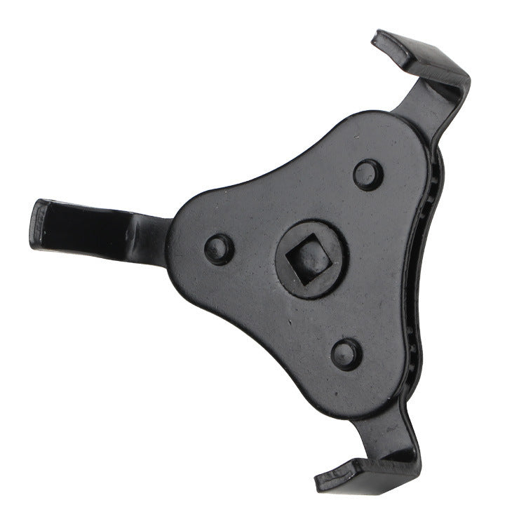 Llave para filtros de máquina plana de tres mordazas