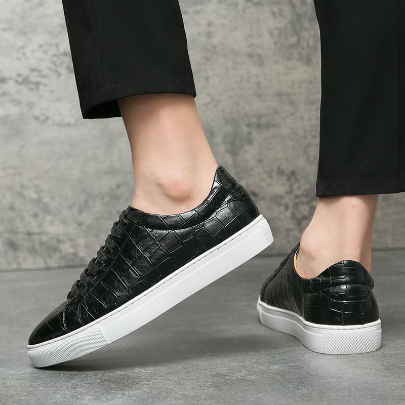 Zapatos casuales de moda con personalidad transpirables de moda resistentes al desgaste para hombres