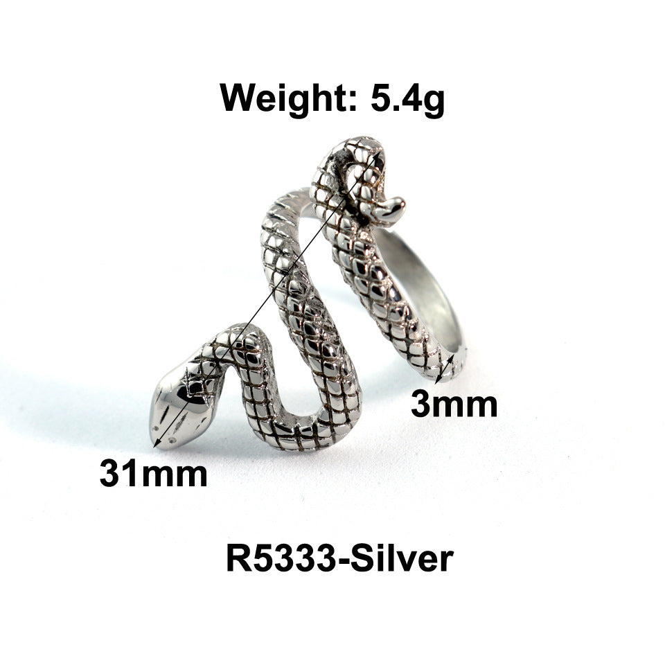 Fashion Bamboo Stainless Steel Ring