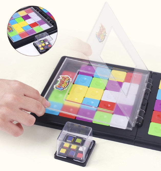 Bataille de couleurs Rubik's cube sport interactif parent-enfant jouet de jeu Rubik's cube