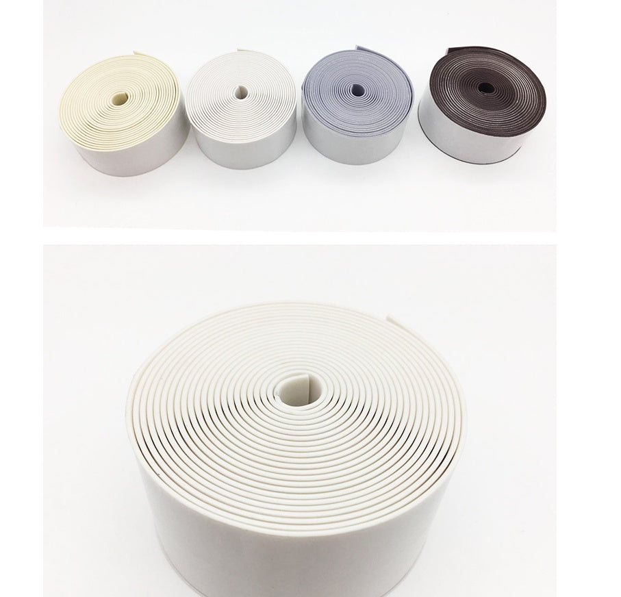 Cinta impermeable y resistente al agua para cocina, adhesivo de protección para juntas de esquina de pared, tira anticolisión