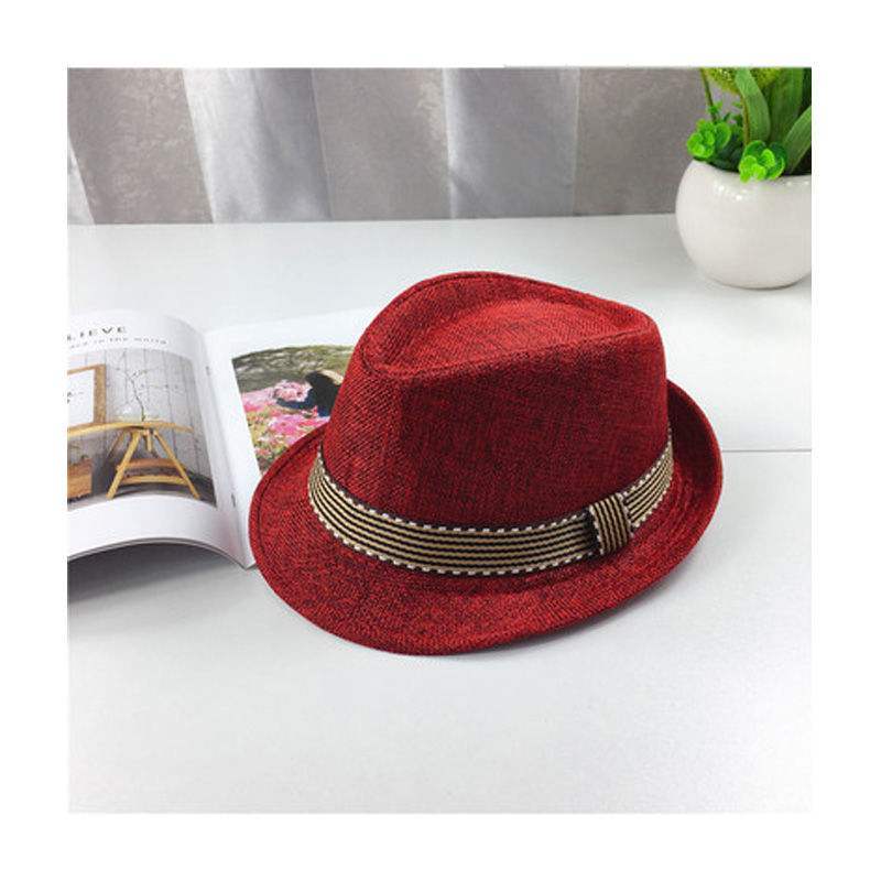 Chapeau de paille jazz performance enfant