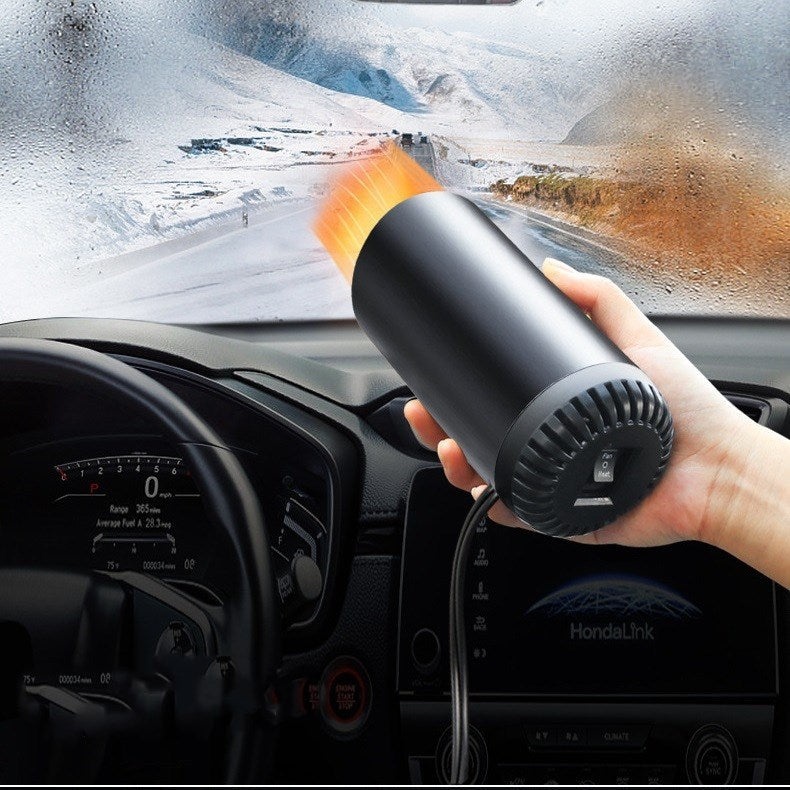 Chauffage de voiture, ventilateur de refroidissement, dégivrage et désembuage portables, petit appareil électrique amusant