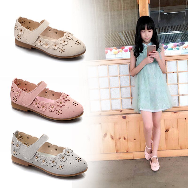 Chaussures princesse plates pour filles