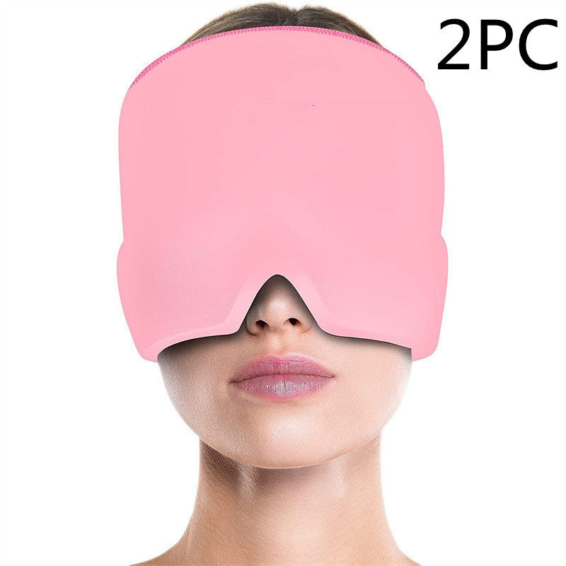 Mascarilla para ojos en gel para aliviar el dolor de cabeza