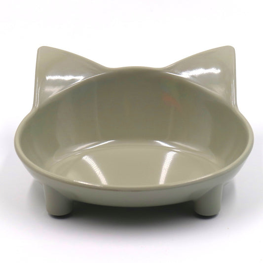 Fournitures pour animaux de compagnie bol pour animaux de compagnie mélamine slipColored Cat Bowl