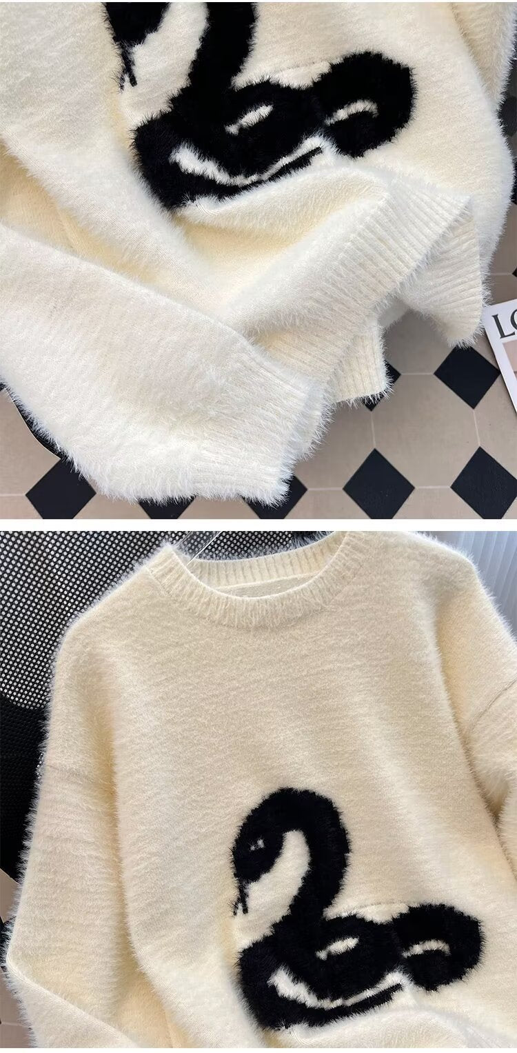 Loose Fashion Casual Lazy Sweater