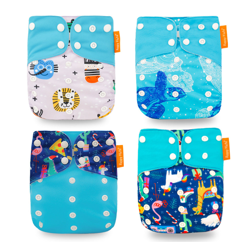 paquete de 4 pantalones de pañales