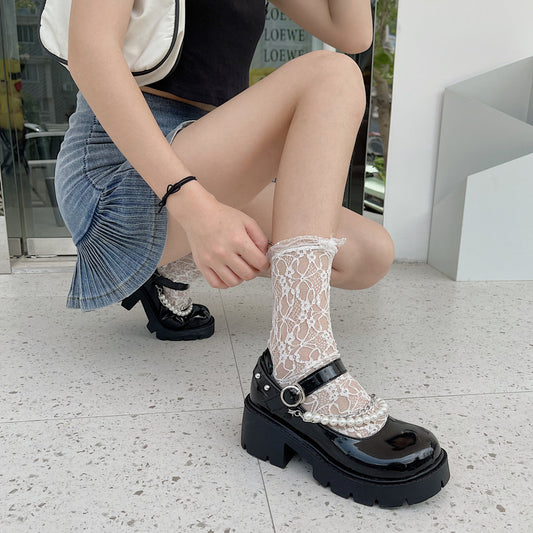 Chaussures Mary Jane à semelles épaisses pour femmes