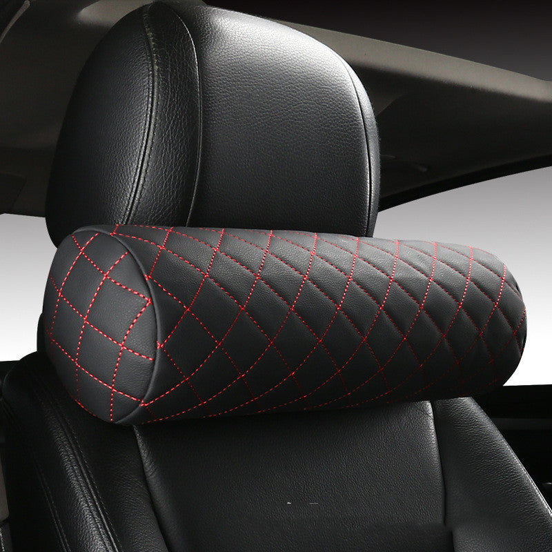 New Skin Feeling Leather Car Headrest For All Seasons