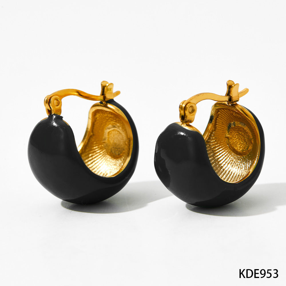 Retro Personalized French Style Design Earrings