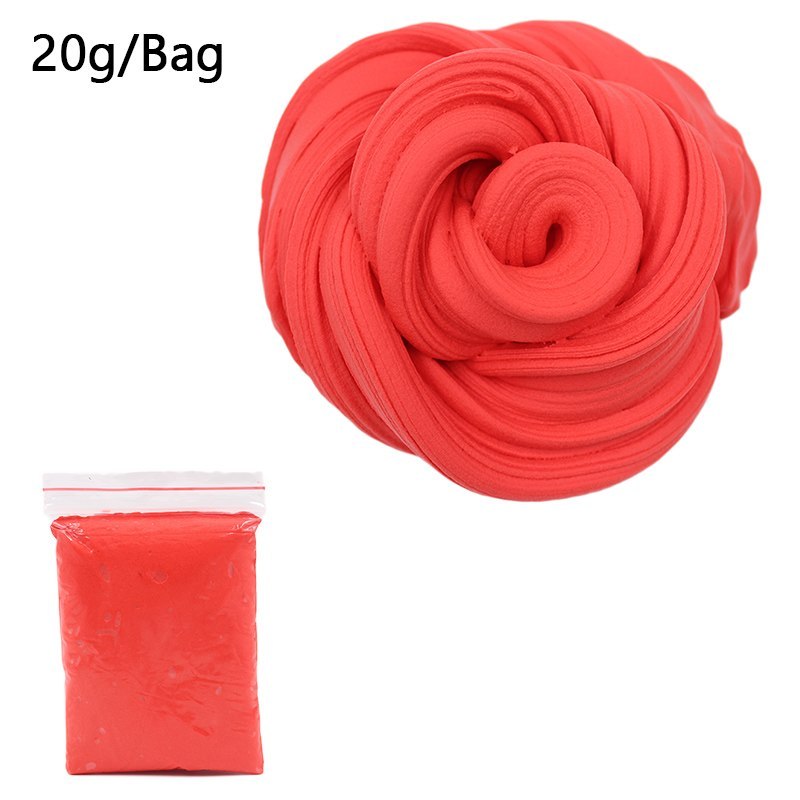 Suministros de bolas de arcilla de espuma esponjosa para niños, abalorios de algodón suave y ligero, Kit de fruta, artesanía en la nube, juguetes antiestrés