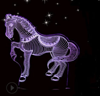 La lámpara de mesa 3D del búho de la luz de la noche llevada puede tocar colorido