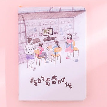 Color page button notebook