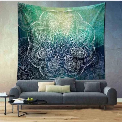 Tapisseries mandala éléphant