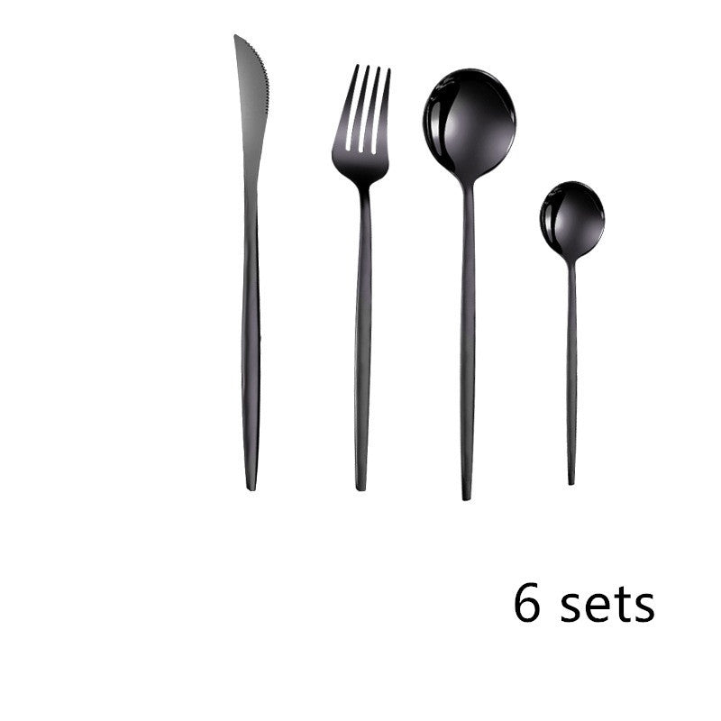 ensemble de cuillères en acier inoxydable de vaisselle