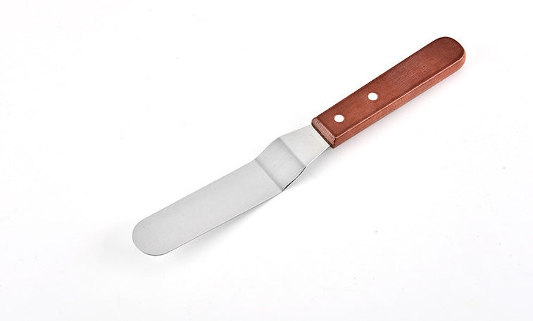 Spatule à gâteau haute température, grattoir en acier inoxydable, outil de cuisson de crème