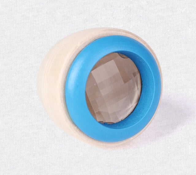 Kaléidoscope magique en bois, effet intéressant, Puzzle d'apprentissage éducatif, jouet pour bébés et enfants 