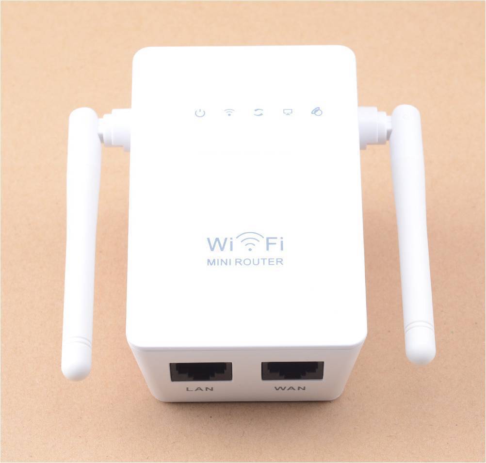 Répéteur WIFI à double antenne et double port réseau