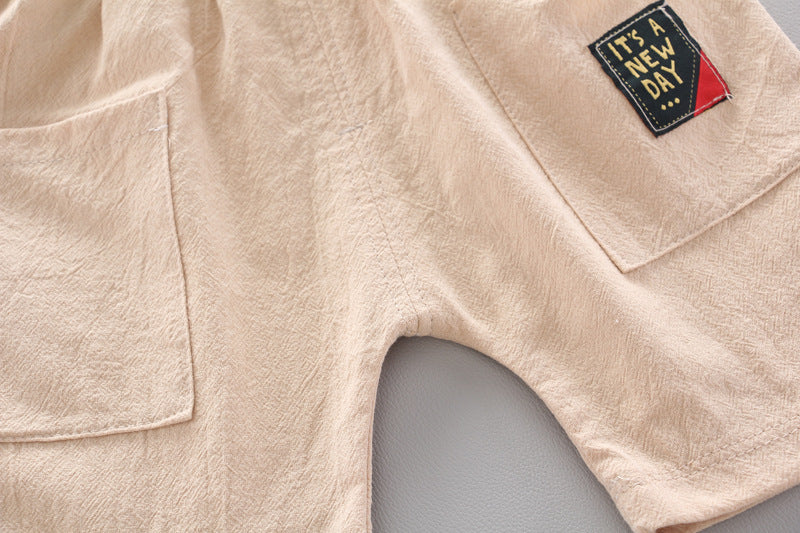 Top chemise garçon imprimé cactus