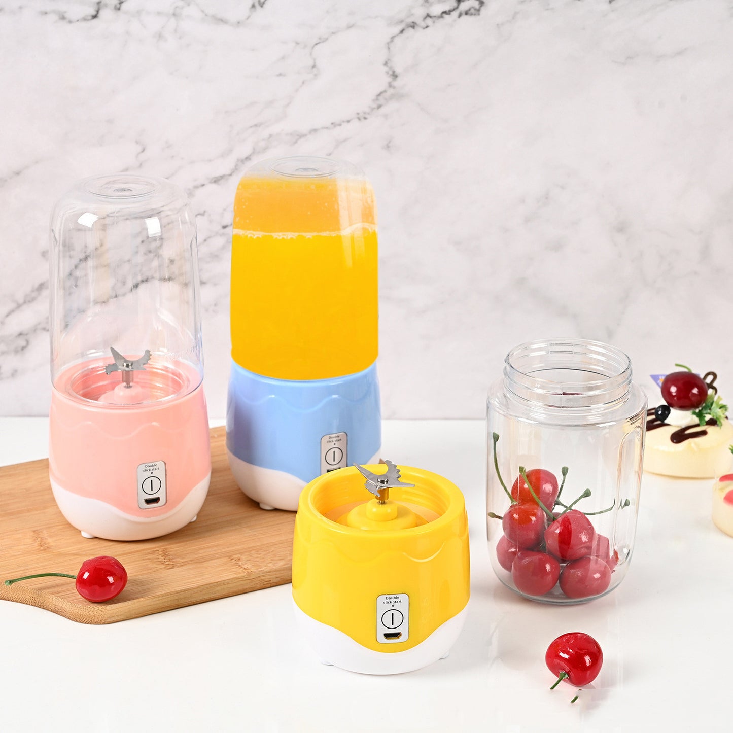Mélangeur Portable, Mini tasse de jus de fruits, Gadgets de cuisine pour la maison
