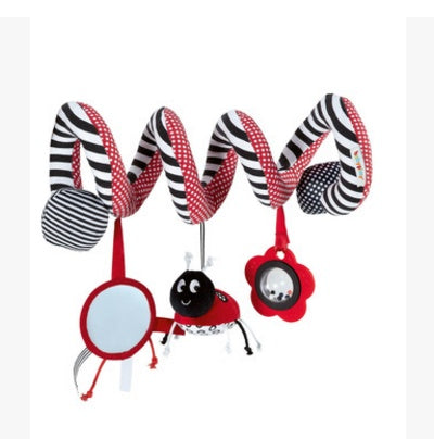 Hochets pour bébé en bas âge, jouets pour poussette, berceau, doux, lapin, ours, jouets suspendus, peluche, apaiser, poupée, accessoires de lit