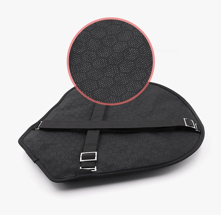 Airbag tridimensionnel pour coussin moto
