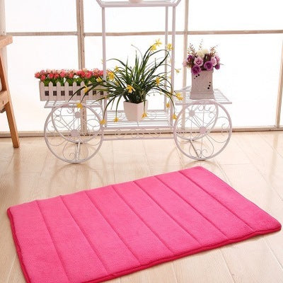 Alfombra de algodón con memoria